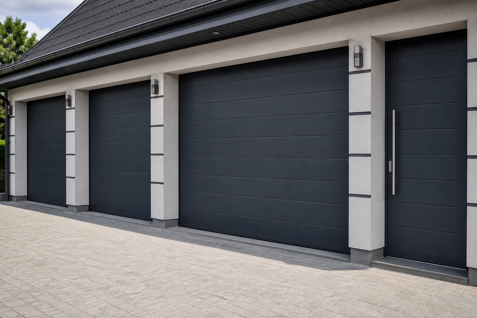Insulated garage and entry doors